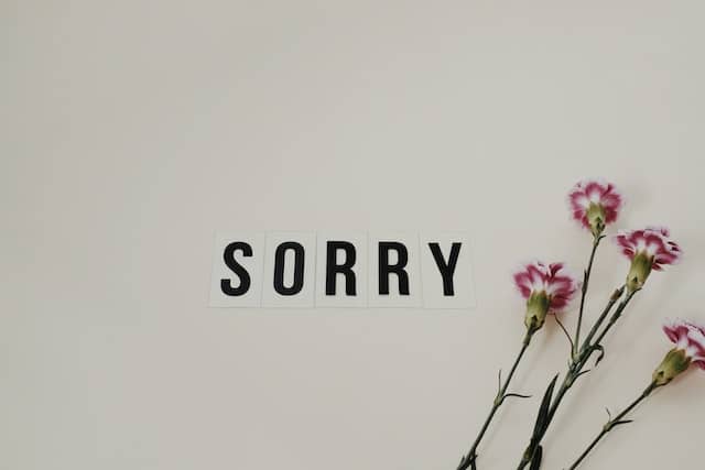 Different Ways to Say Sorry in English