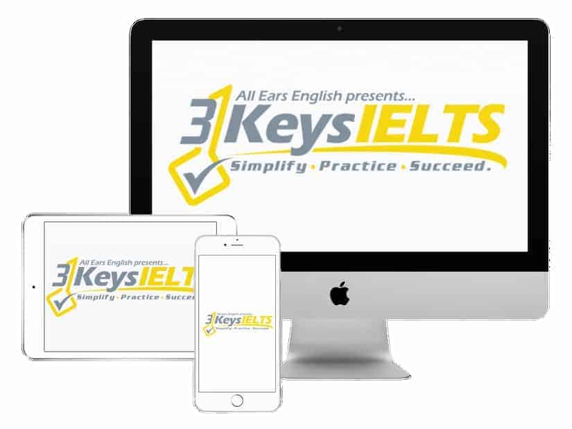 3 Keys IELTS Online Course logo