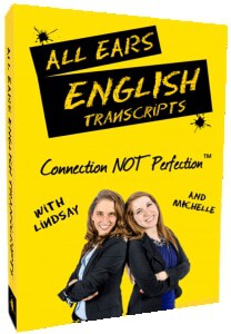 All Ears English transcripts subscribe