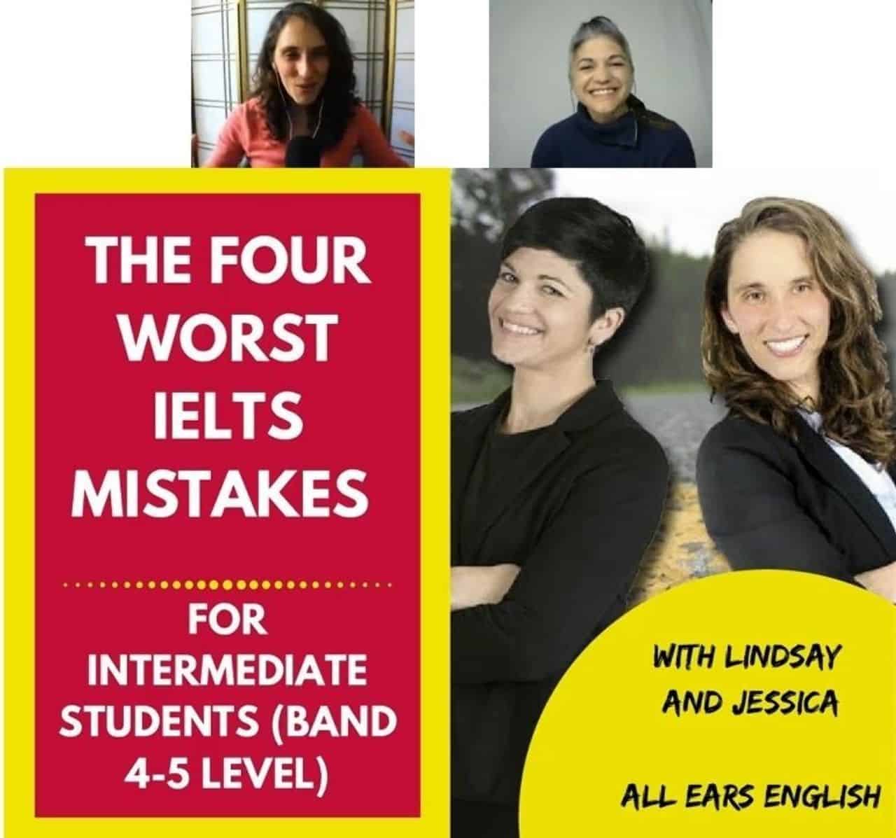 Free IELTS webclass common mistakes